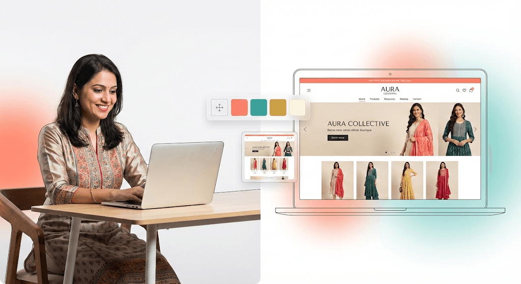 Website Builder with Template